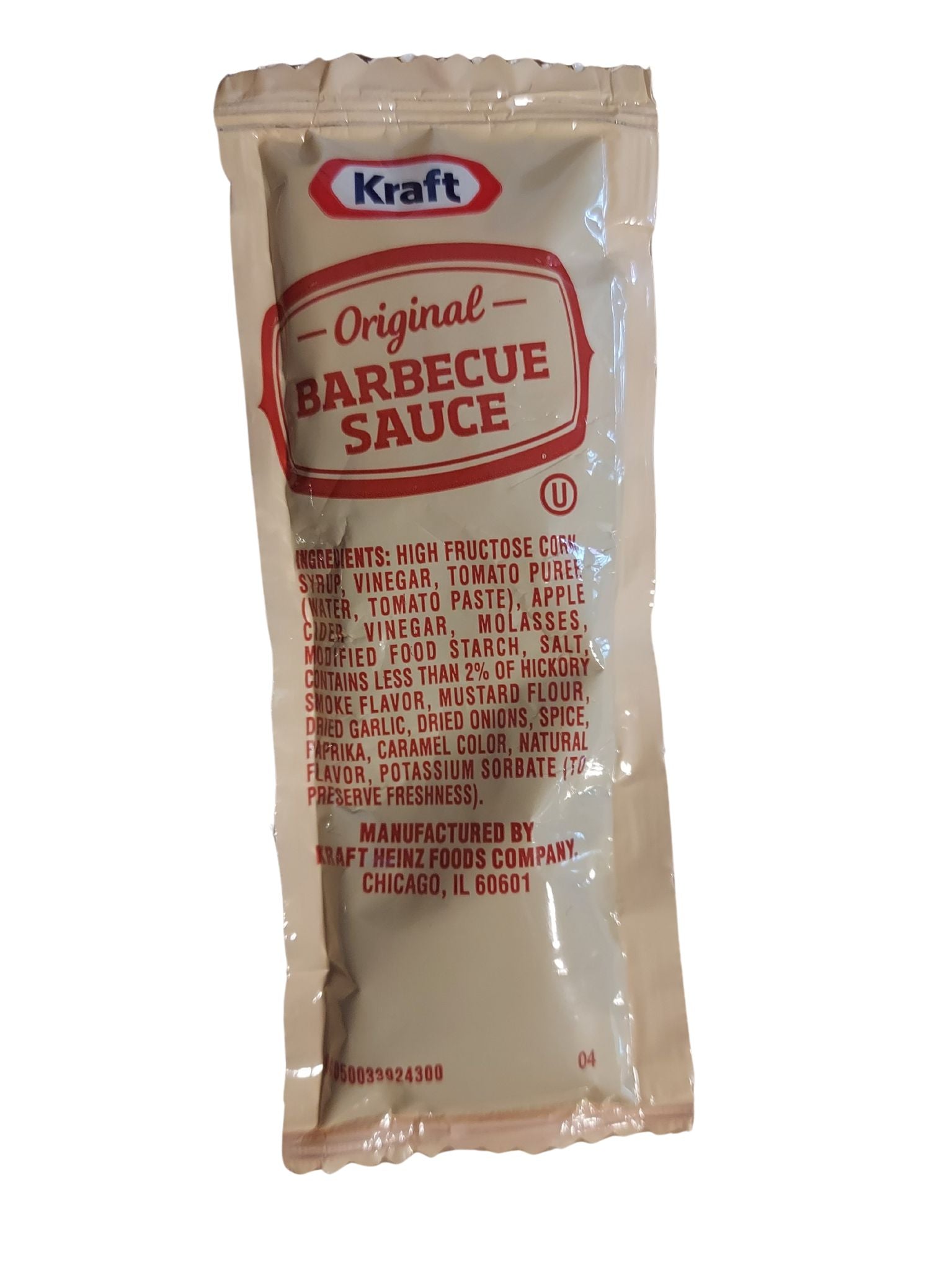 Original Barbecue Sauce Packets – (12g Each) with Spreader in Resealable Slide Seal Bag – Packaged by CMC Products