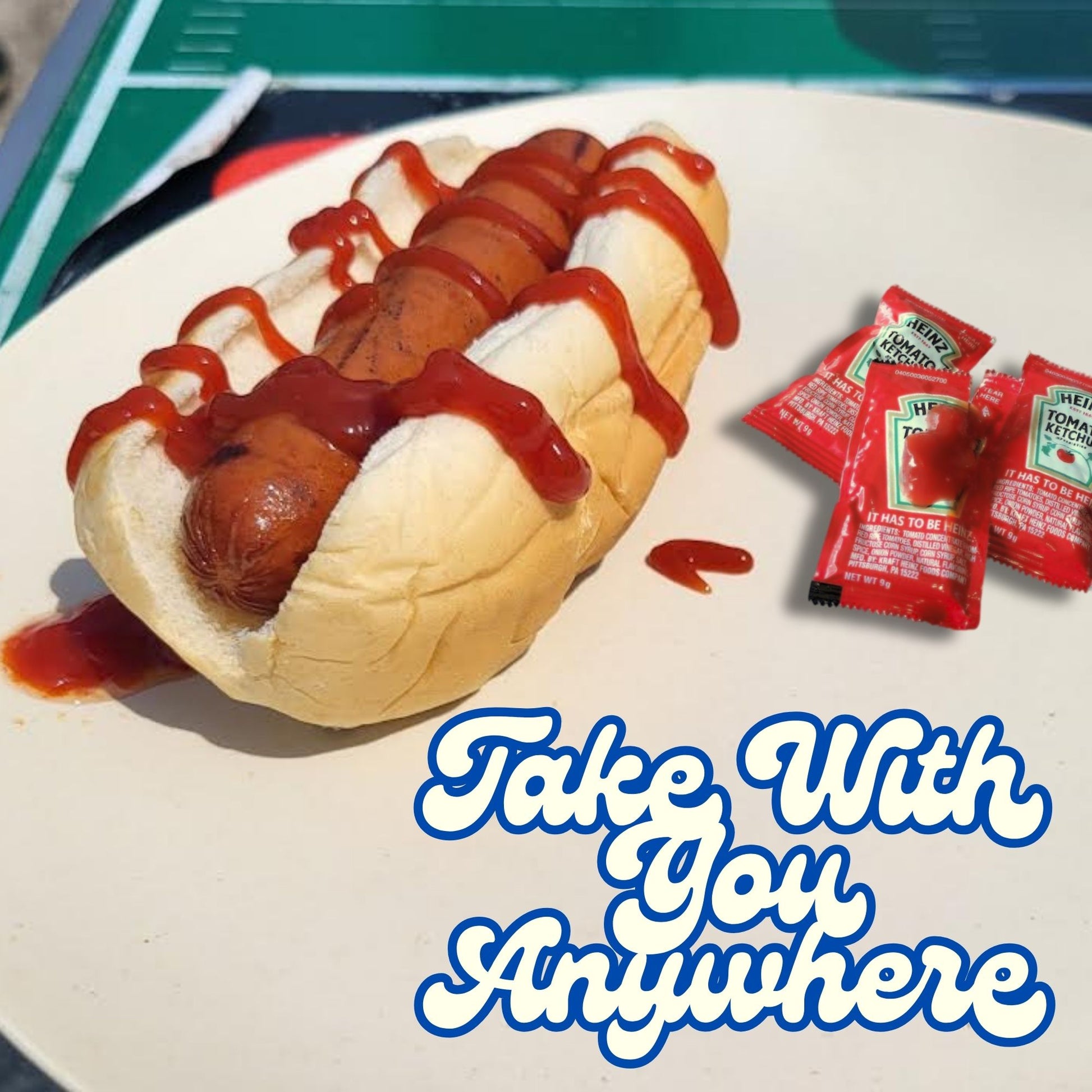CMC Products - Heinz Ketchup, French's Mustard, & Kraft Real Mayo - with CMC Products Bag Clip