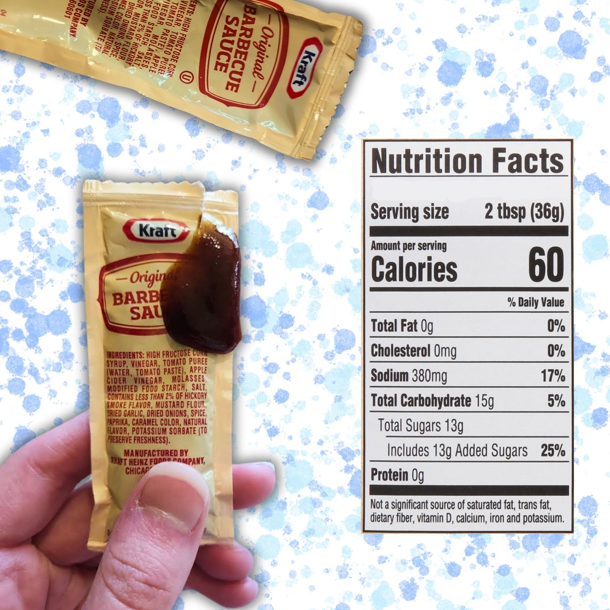 Original Barbecue Sauce Packets – (12g Each) with Spreader in Resealable Slide Seal Bag – Packaged by CMC Products