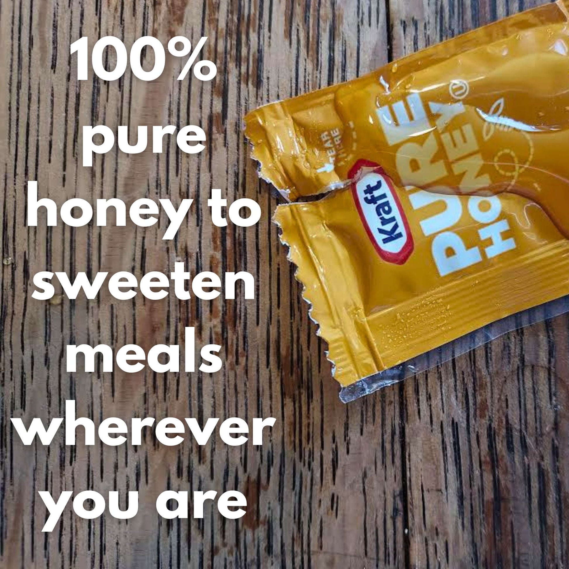Pure Honey Packets – (9g Each) with Spreader in Resealable Slide Seal Bag – Packaged by CMC Products