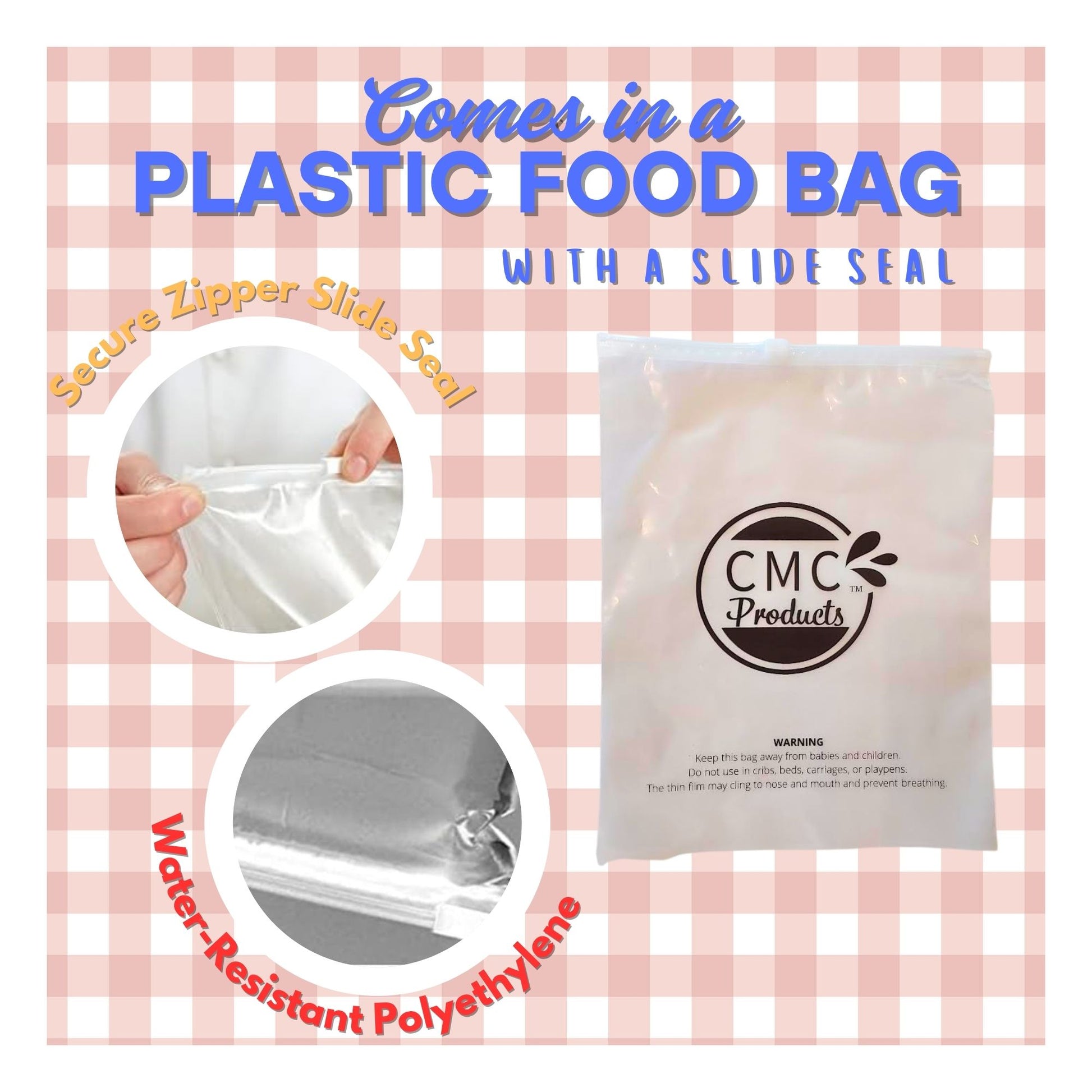 Original Barbecue Sauce Packets – (12g Each) with Spreader in Resealable Slide Seal Bag – Packaged by CMC Products