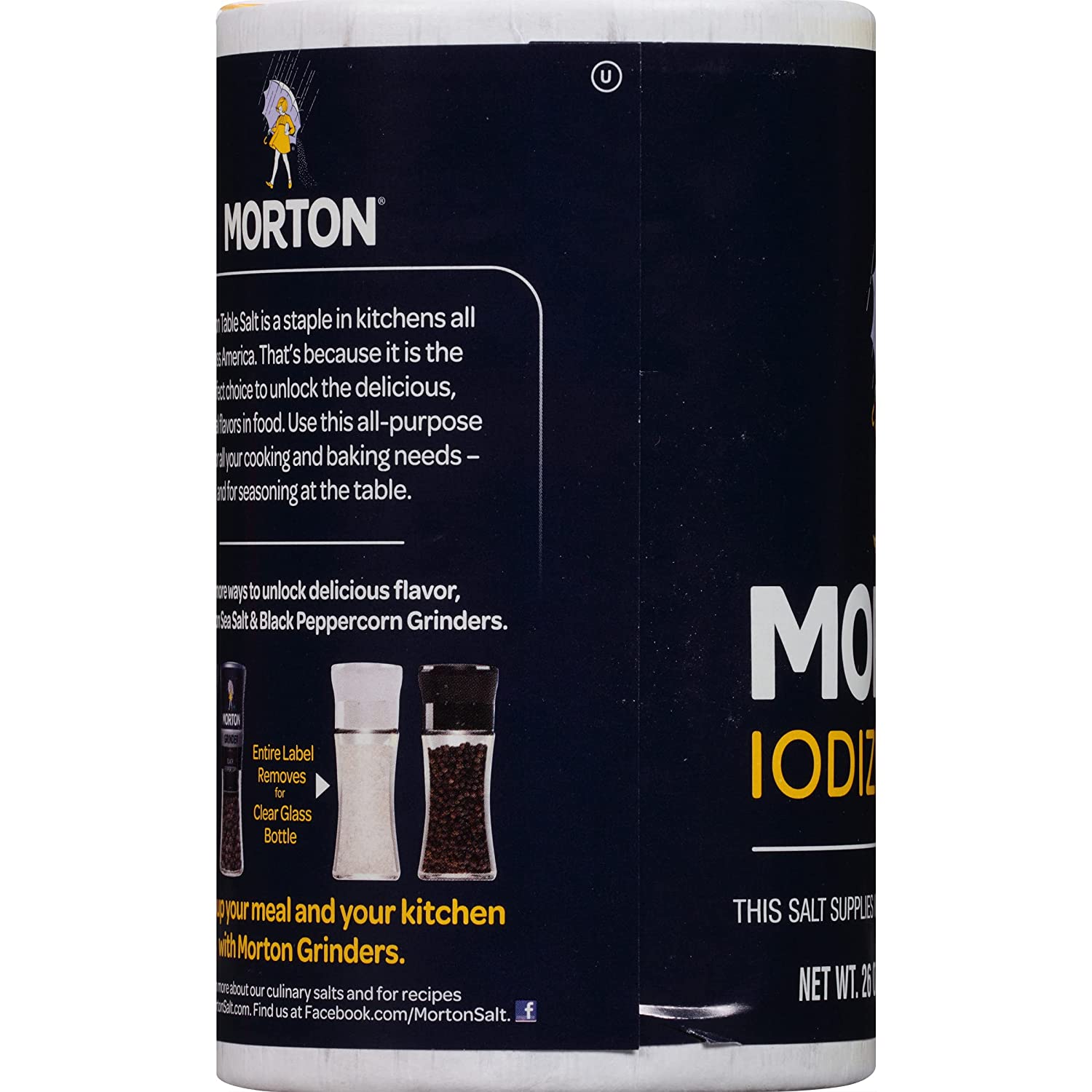 Morton Iodized Table Salt, 26 Oz (2 Pack) w/ Custom CMC Measuring Spoo – CMC  Products